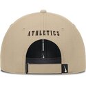 nike-curved-brim-brown-logo-structured-uv-poly-ripstop-oakland-athletics-mlb-beige-adjustable-cap