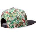 djinns-flat-brim-woven-jungle-green-and-black-snapback-cap