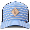 djinns-hft-business-stripe-blue-and-black-trucker-hat