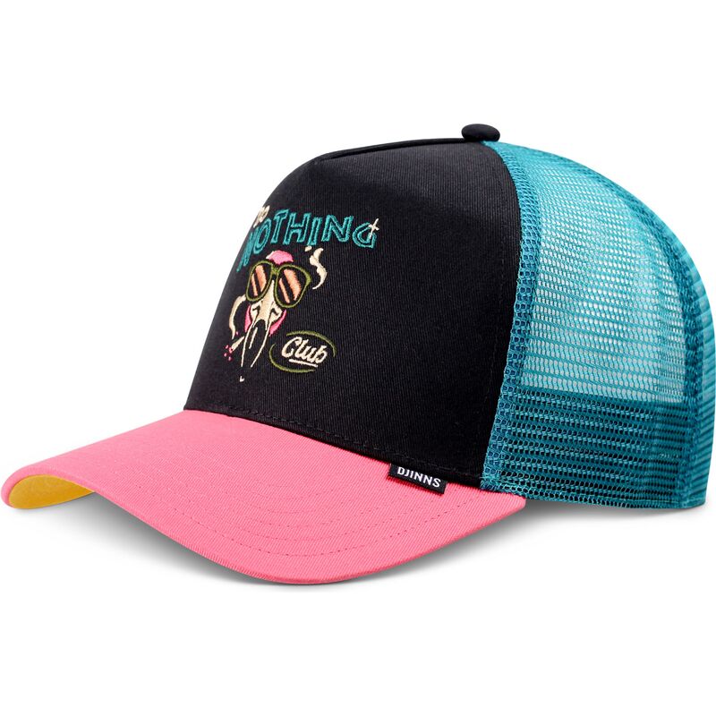 djinns-hft-dnc-flamingo-black-blue-and-pink-trucker-hat djinns-hft-dnc-flamingo-black-blue-and-pink-trucker-hat