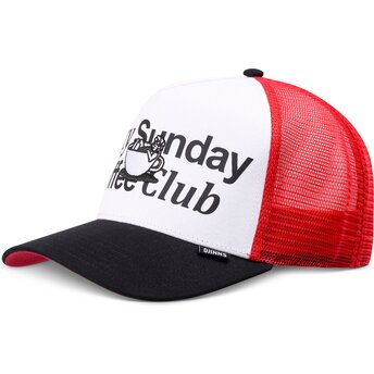 Djinns HFT Guy In A Cup White, Red and Black Trucker Hat