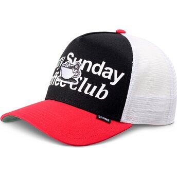Djinns HFT Guy In A Cup Black and Red Trucker Hat