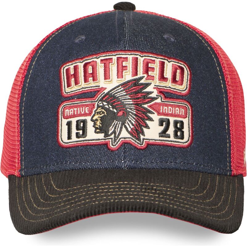hatfield-semi-nat-navy-blue-red-and-black-trucker-hat hatfield-semi-nat-navy-blue-red-and-black-trucker-hat