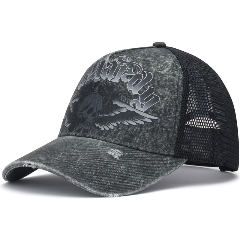 ed-hardy-flaming-gothic-skull-washed-grey-trucker-hat ed-hardy-flaming-gothic-skull-washed-grey-trucker-hat