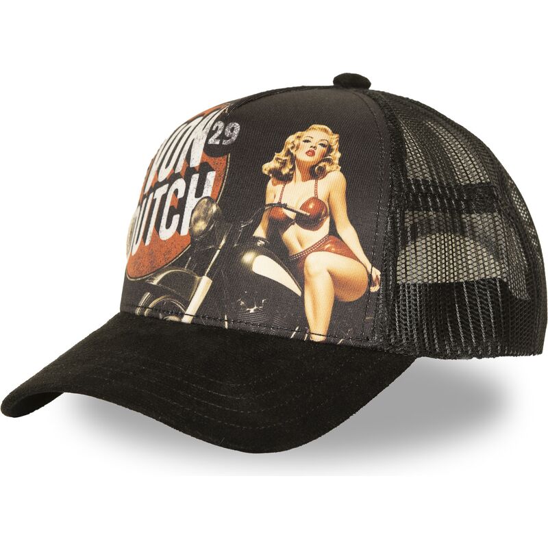 von-dutch-subl21-black-trucker-hat von-dutch-subl21-black-trucker-hat