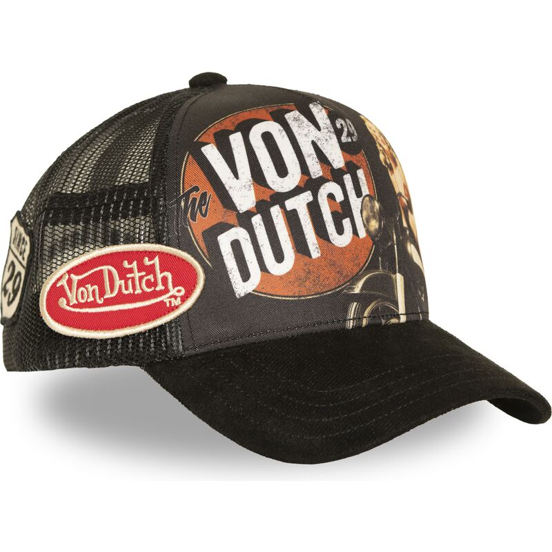 von-dutch-subl21-black-trucker-hat von-dutch-subl21-black-trucker-hat