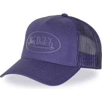Von Dutch LOG22 Purple Trucker Hat