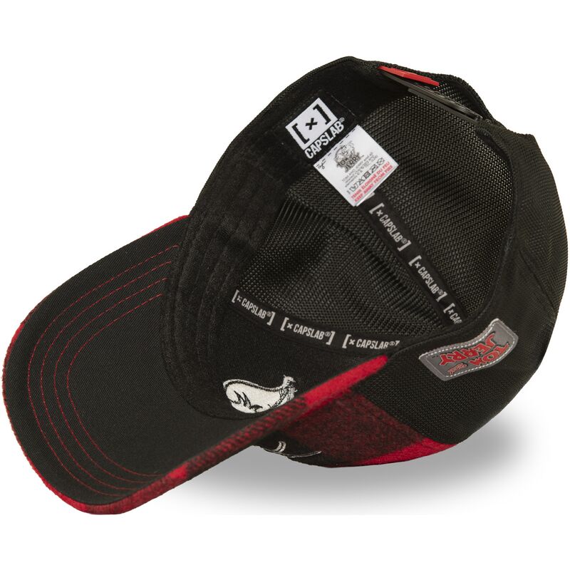 capslab-tom-taj9-tom-looney-tunes-red-and-black-trucker-hat capslab-tom-taj9-tom-looney-tunes-red-and-black-trucker-hat