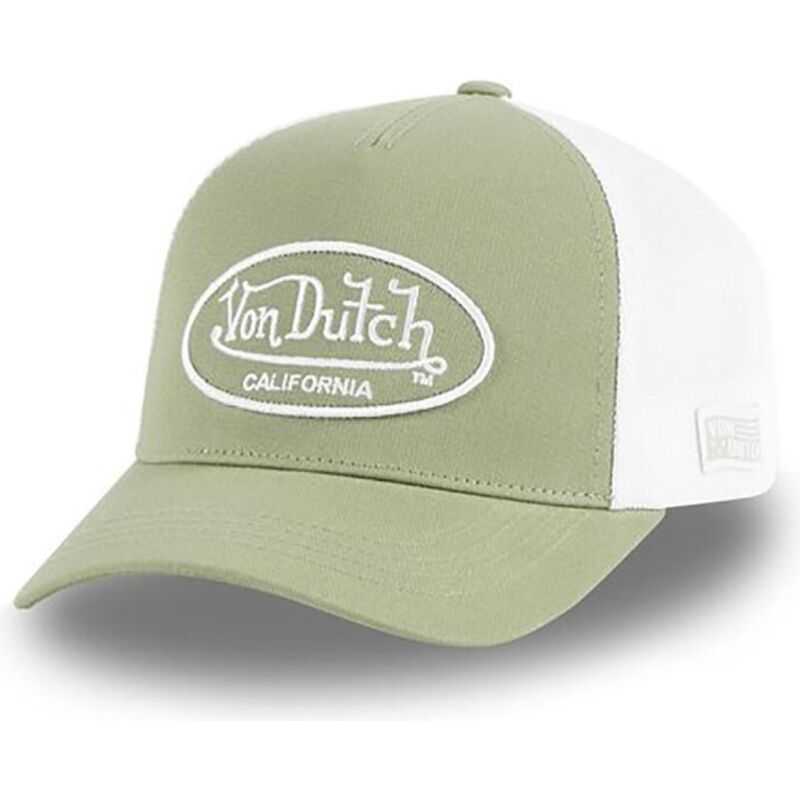 von-dutch-lof-b29b-green-and-white-adjustable-trucker-hat