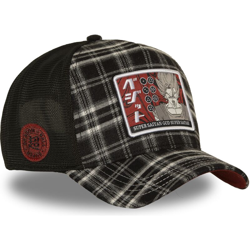 capslab-vegito-dbs9-god-dragon-ball-black-trucker-hat