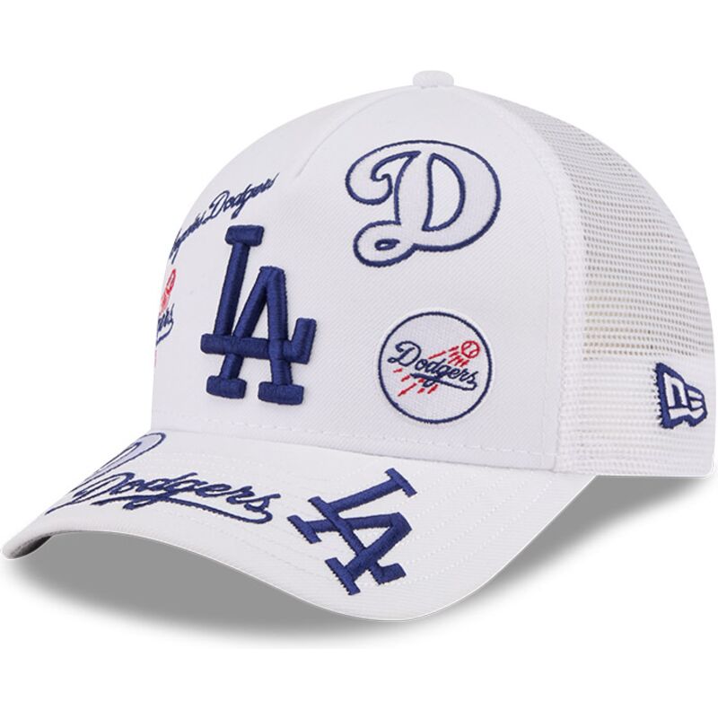 new-era-9forty-m-crown-a-frame-all-over-los-angeles-dodgers-mlb-white-trucker-hat new-era-9forty-m-crown-a-frame-all-over-los-angeles-dodgers-mlb-white-trucker-hat