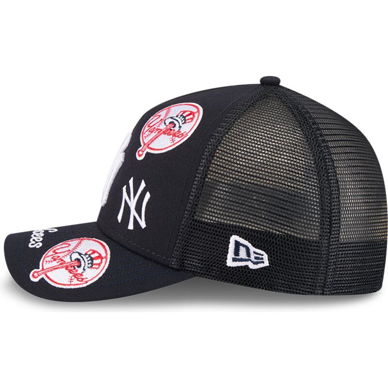 new-era-9forty-m-crown-a-frame-all-over-new-york-yankees-mlb-navy-blue-trucker-hat new-era-9forty-m-crown-a-frame-all-over-new-york-yankees-mlb-navy-blue-trucker-hat
