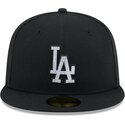 new-era-flat-brim-59fifty-rhinestone-los-angeles-dodgers-mlb-black-fitted-cap