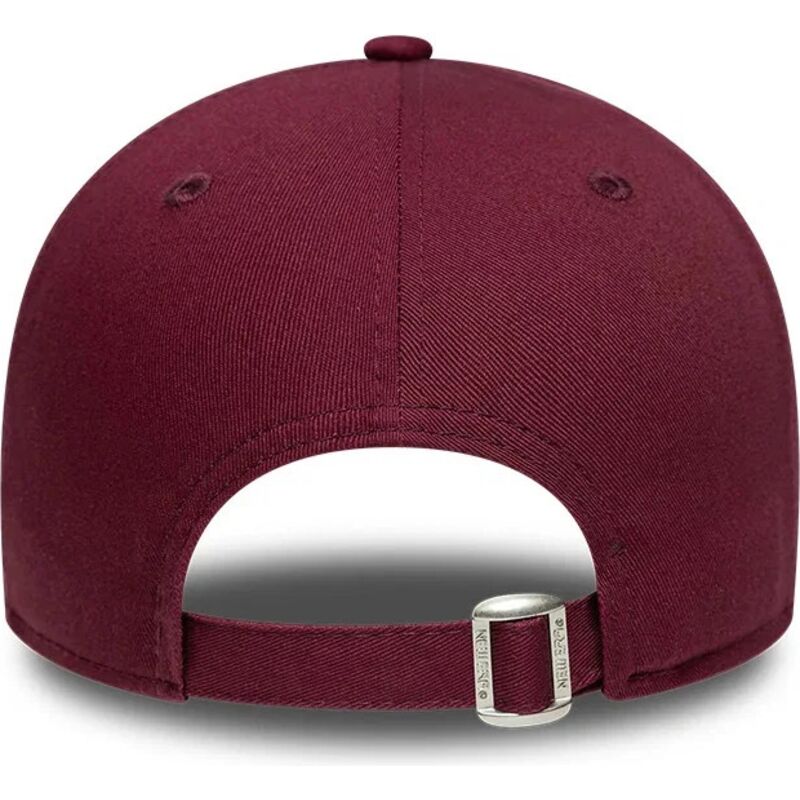 new-era-curved-brim-maroon-logo-9forty-team-outline-los-angeles-dodgers-mlb-maroon-adjustable-cap