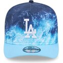 new-era-curved-brim-9fifty-a-frame-deep-water-los-angeles-dodgers-mlb-blue-snapback-cap