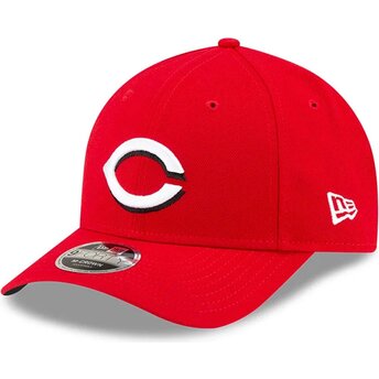 New Era Curved Brim 9FORTY M-Crown Player Replica Cincinnati Reds MLB Red Snapback Cap