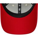 new-era-curved-brim-youth-9forty-contrast-manchester-united-football-club-premier-league-beige-and-red-adjustable-cap