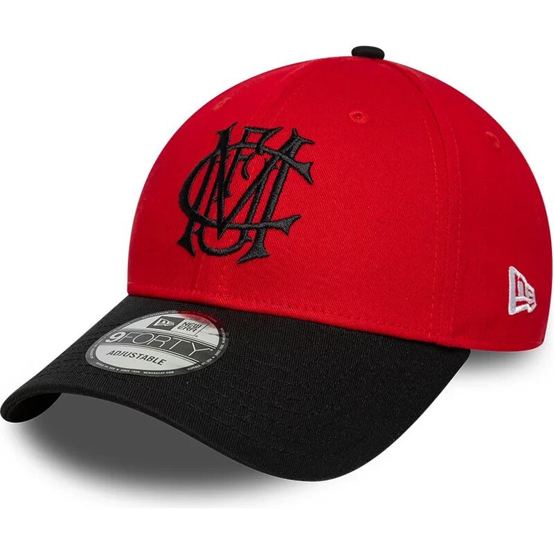 new-era-curved-brim-9forty-contrast-manchester-united-football-club-premier-league-red-and-black-adjustable-cap