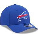 new-era-curved-brim-9forty-m-crown-team-buffalo-bills-nfl-blue-snapback-cap