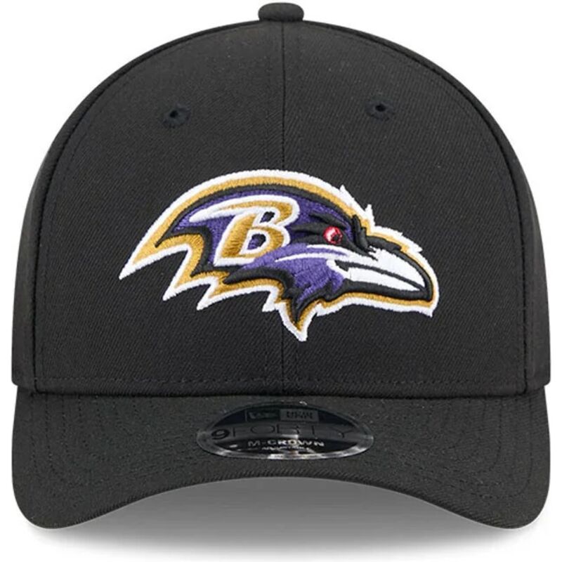 new-era-curved-brim-9forty-m-crown-team-baltimore-ravens-nfl-black-snapback-cap