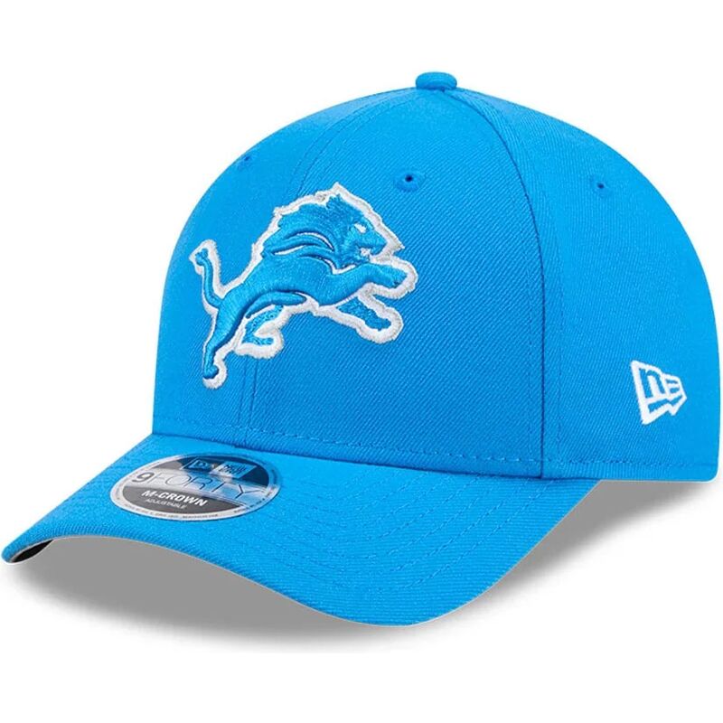 new-era-curved-brim-9forty-m-crown-team-detroit-lions-nfl-blue-snapback-cap