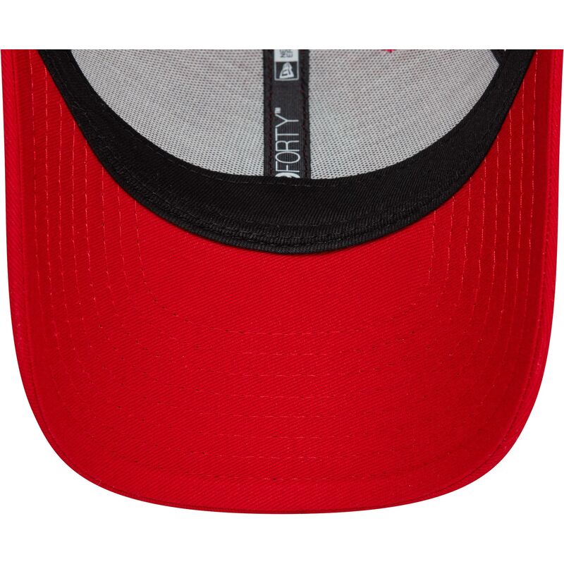 new-era-curved-brim-youth-9forty-core-ac-milan-serie-a-red-adjustable-cap