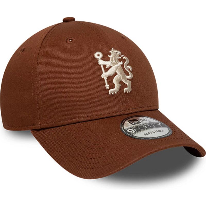 new-era-curved-brim-9forty-team-chelsea-football-club-premier-league-brown-snapback-cap
