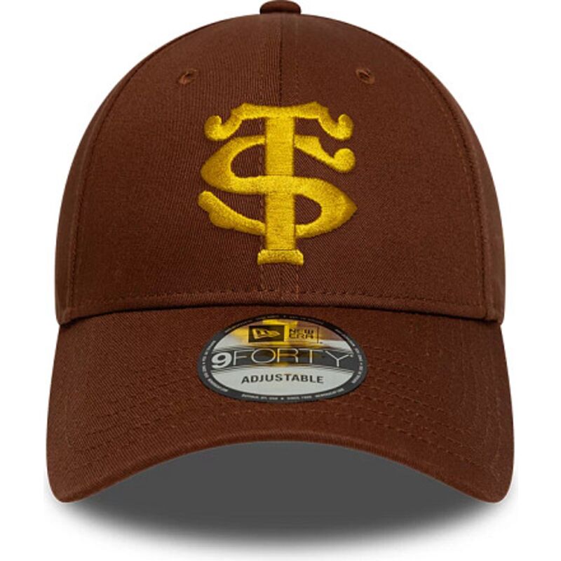 new-era-curved-brim-9forty-seasonal-stade-toulousain-top-14-brown-snapback-cap
