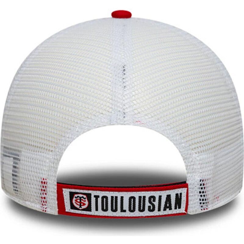 new-era-youth-9forty-league-stade-toulousain-top-14-red-and-white-adjustable-trucker-hat