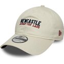 new-era-curved-brim-9twenty-wordmark-howay-the-lads-newcastle-united-football-club-premier-league-beige-adjustable-cap