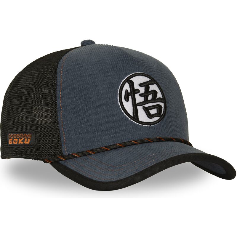 capslab-dbs9-sym-dragon-ball-navy-blue-and-black-trucker-hat capslab-dbs9-sym-dragon-ball-navy-blue-and-black-trucker-hat