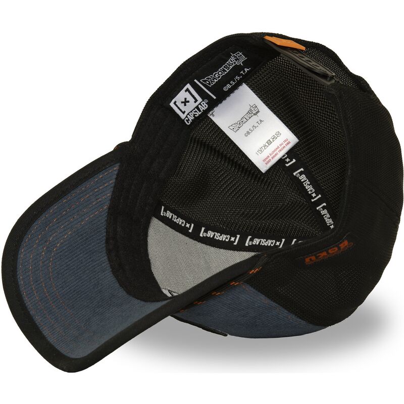 capslab-dbs9-sym-dragon-ball-navy-blue-and-black-trucker-hat capslab-dbs9-sym-dragon-ball-navy-blue-and-black-trucker-hat