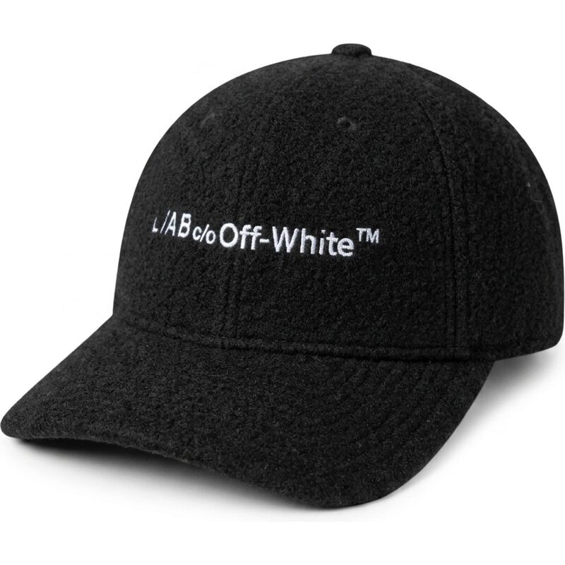 l-ab-c-o-off-white-curved-brim-embroidered-sherpa-black-adjustable-cap