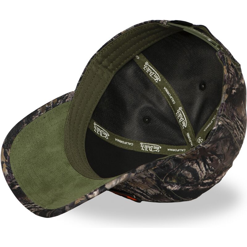 von-dutch-curved-brim-reka01-green-and-brown-snapback-cap