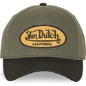 von-dutch-curved-brim-terry-fk-green-and-black-snapback-cap