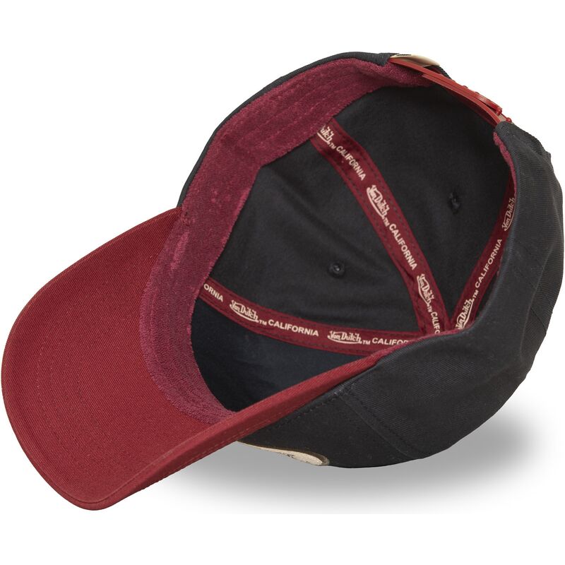 von-dutch-curved-brim-terry-fv-navy-blue-and-red-snapback-cap