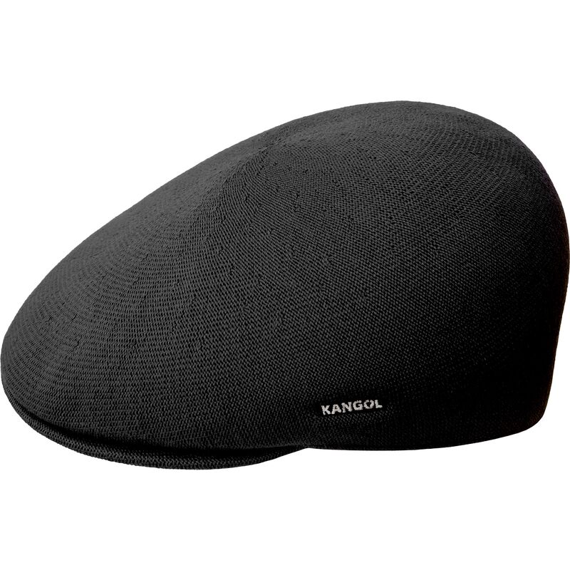 kangol-bamboo-507-black-flat-cap