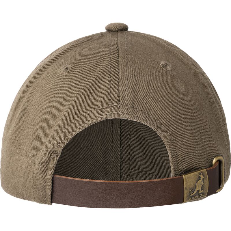 kangol-curved-brim-washed-baseball-smog-grey-adjustable-cap kangol-curved-brim-washed-baseball-smog-grey-adjustable-cap