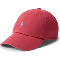 polo-ralph-lauren-curved-brim-grey-logo-cotton-chino-classic-sport-red-adjustable-cap