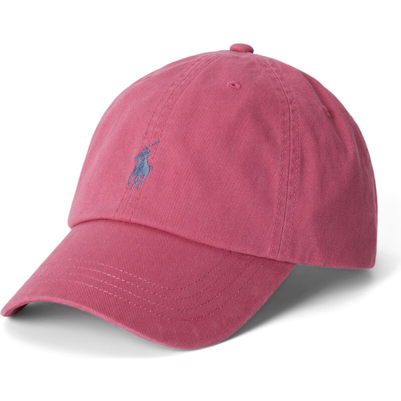 polo-ralph-lauren-curved-brim-grey-logo-cotton-chino-classic-sport-pink-adjustable-cap
