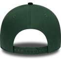new-era-curved-brim-e-frame-suede-visor-new-york-yankees-mlb-green-and-navy-blue-snapback-cap