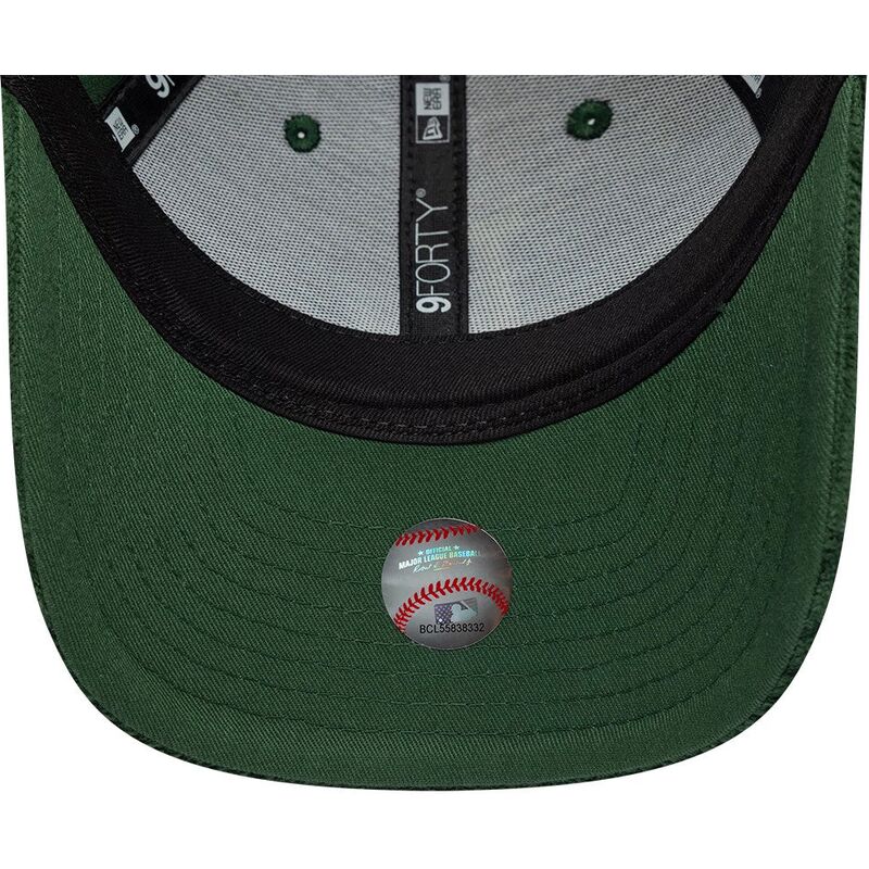 new-era-curved-brim-women-green-logo-9forty-m-crown-chunky-cord-los-angeles-dodgers-mlb-green-snapback-cap new-era-curved-brim-women-green-logo-9forty-m-crown-chunky-cord-los-angeles-dodgers-mlb-green-snapback-cap
