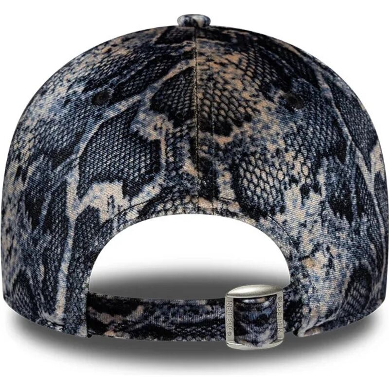 new-era-curved-brim-women-9forty-snake-print-new-york-yankees-mlb-multicolor-adjustable-cap