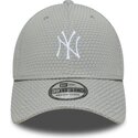 new-era-curved-brim-white-logo-39thirty-stretch-mesh-new-york-yankees-mlb-grey-fitted-cap