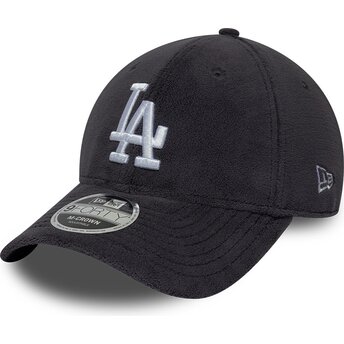 New Era Curved Brim 9FORTY M-Crown Fleece Los Angeles Dodgers MLB Grey Snapback Cap