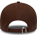 new-era-curved-brim-brown-logo-9twenty-washed-midi-logo-los-angeles-dodgers-mlb-brown-adjustable-cap