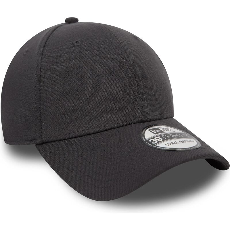 new-era-curved-brim-dark-grey-39thirty-basic-flag-grey-fitted-cap new-era-curved-brim-dark-grey-39thirty-basic-flag-grey-fitted-cap