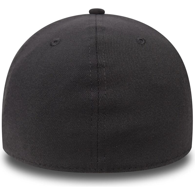 new-era-curved-brim-dark-grey-39thirty-basic-flag-grey-fitted-cap new-era-curved-brim-dark-grey-39thirty-basic-flag-grey-fitted-cap