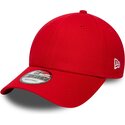 new-era-curved-brim-9forty-basic-flag-red-adjustable-cap