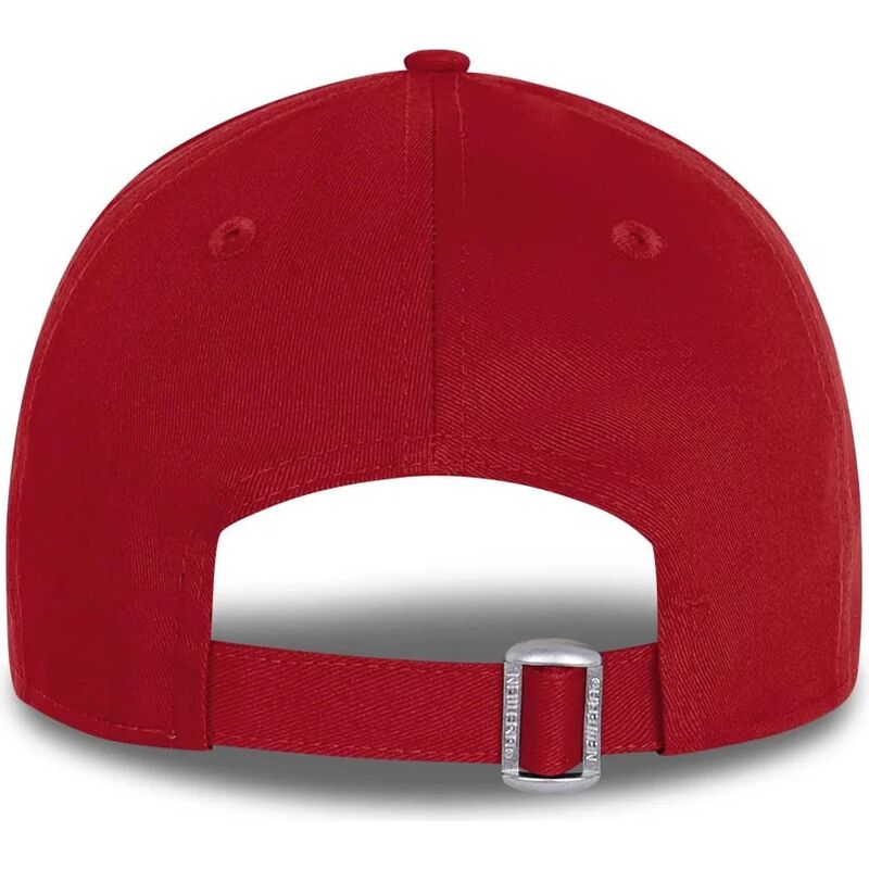 new-era-curved-brim-9forty-basic-flag-red-adjustable-cap